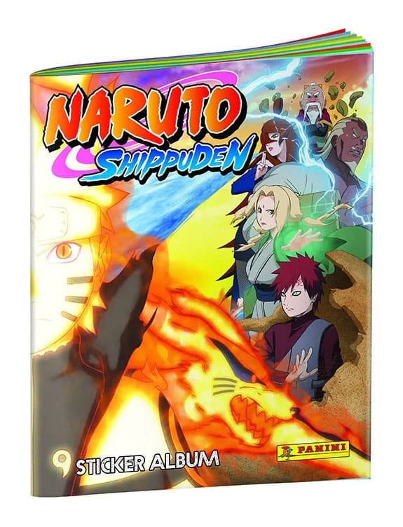 Naruto Shippuden Sticker Collection Sticker Album *Deutsche Version*