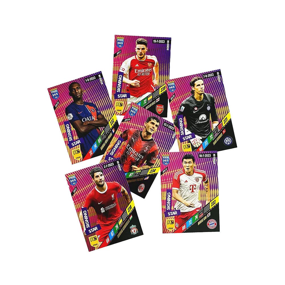 FIFA 365 Adrenalyn XL 2024 Trading Cards Star Signings Upgrade