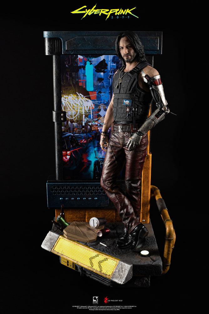Cyberpunk 2077 Statue 1/4 Johnny Silverhand 34 cm