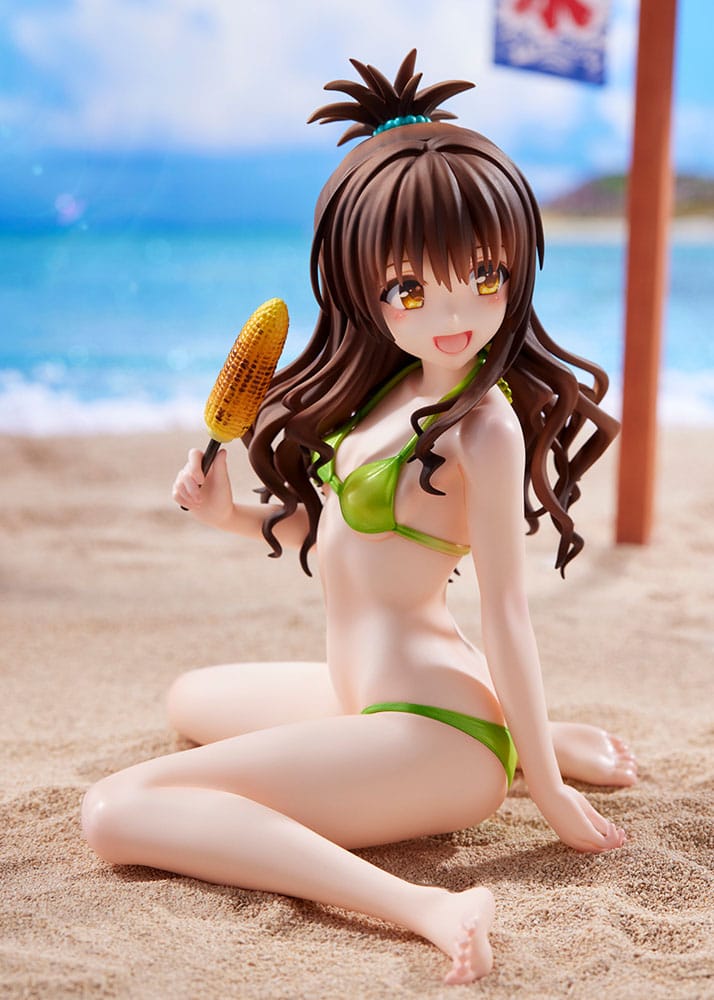 To Love Ru Darkness Statue PVC 1 7 Mikan Yuuki Bikini Style 12 cm