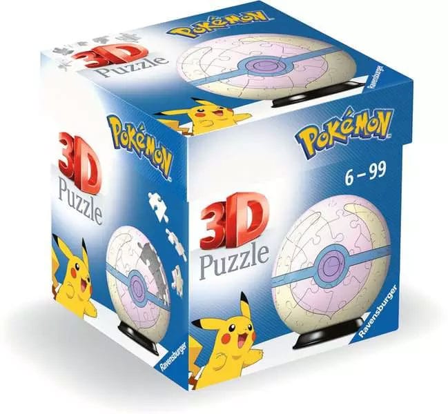 Pokémon 3D Puzzle Pokéballs: Heilball (55 Teile)