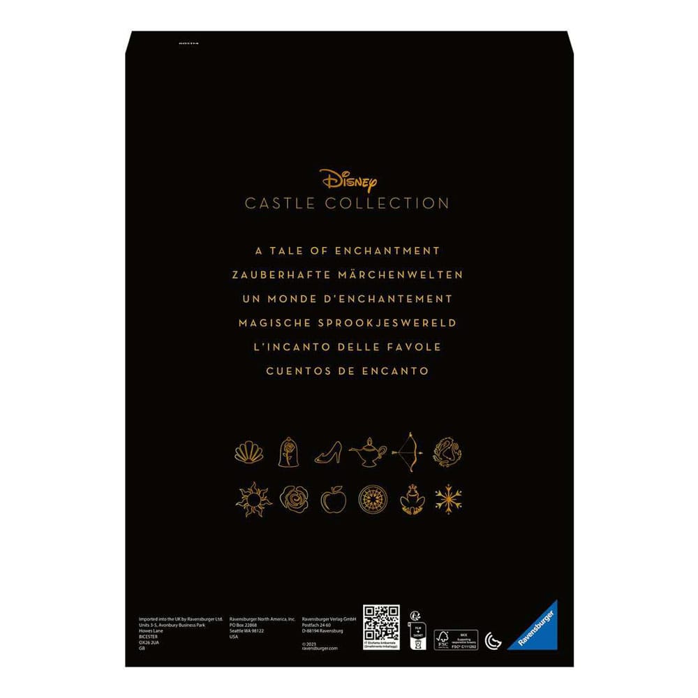 Disney Castle Collection Puzzle Cinderella (1000 Teile)
