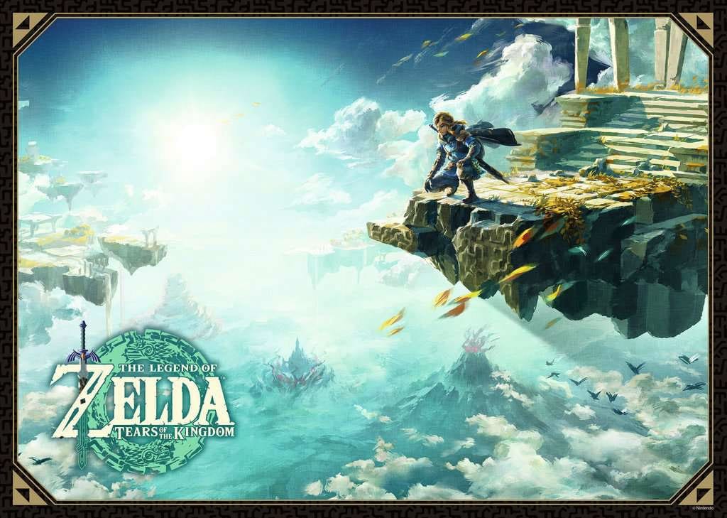 The Legend of Zelda: Tears of the Kingdom Puzzle Cover Art (1000 Teile)