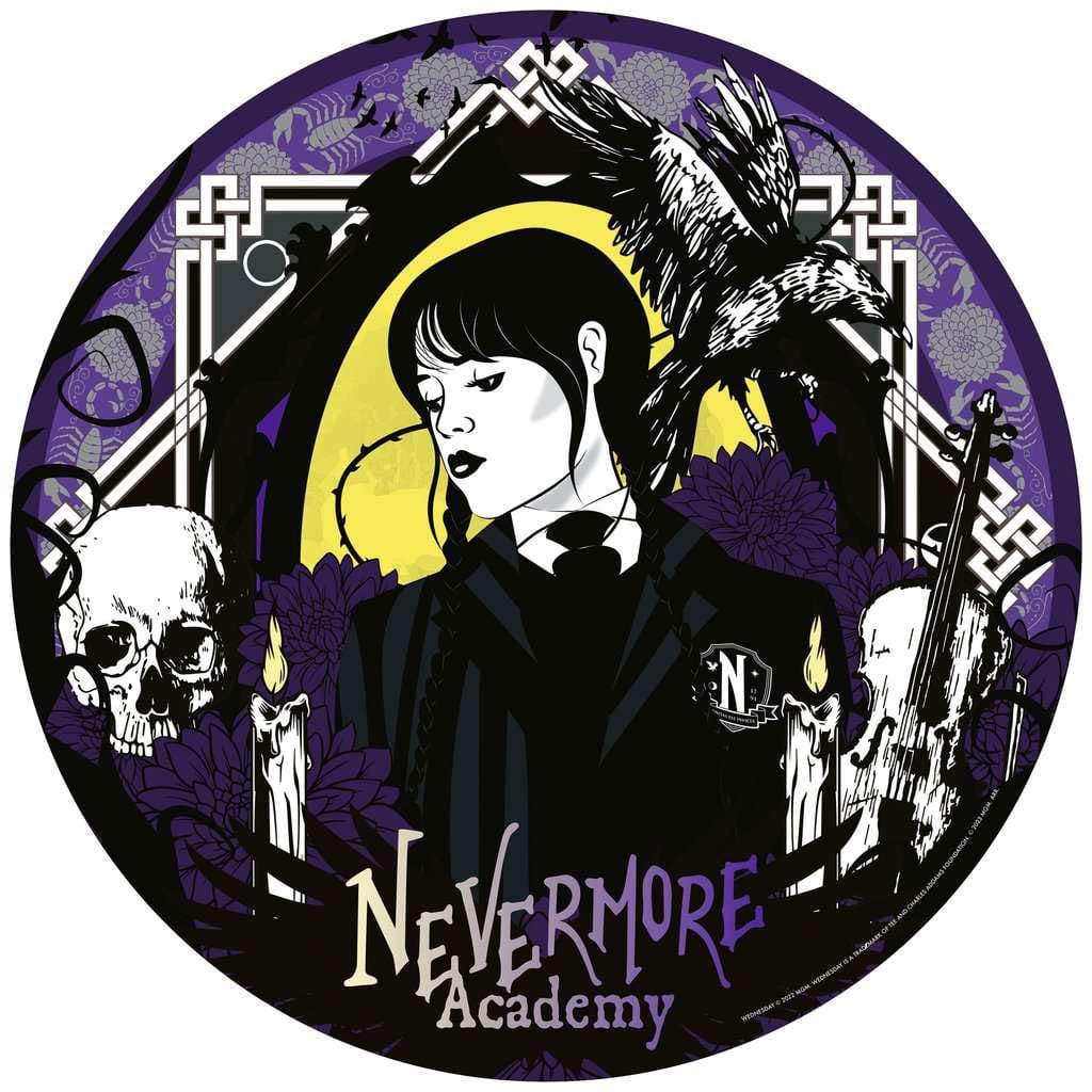 Wednesday Rund-Puzzle Nevermore Academy (500 Teile)