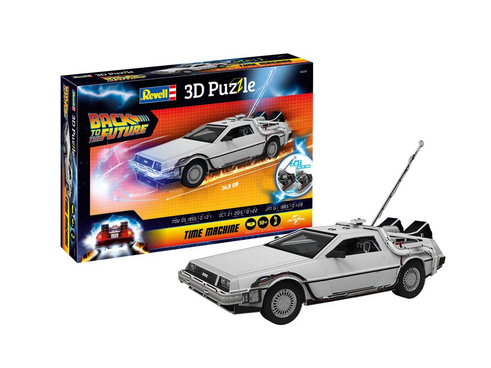Zurück in die Zukunft 3D Puzzle Time Machine