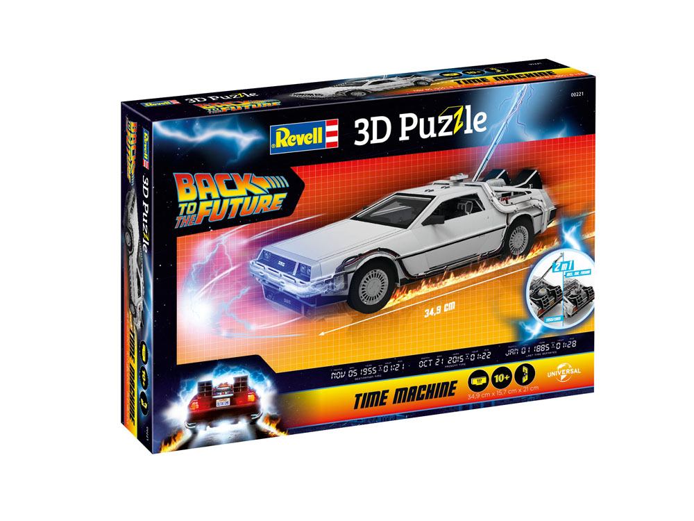 Zurück in die Zukunft 3D Puzzle Time Machine