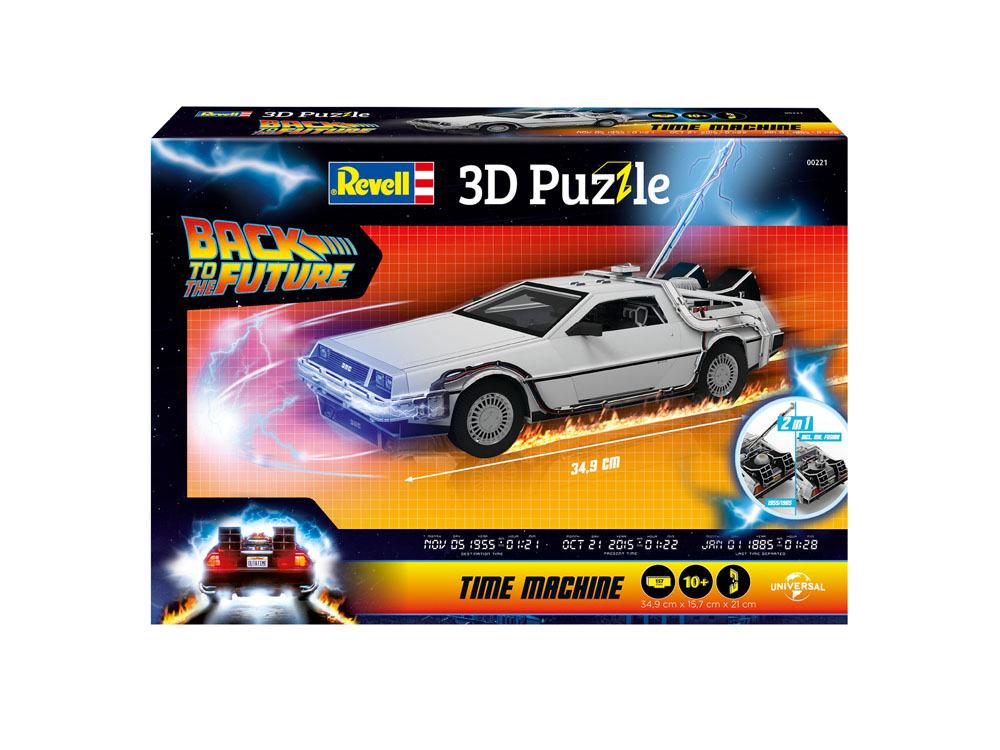 Zurück in die Zukunft 3D Puzzle Time Machine