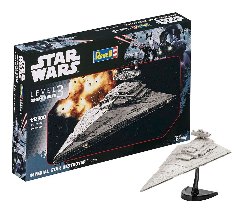 Star Wars Modellbausatz 1/12300 Imperial Star Destroyer 13 cm