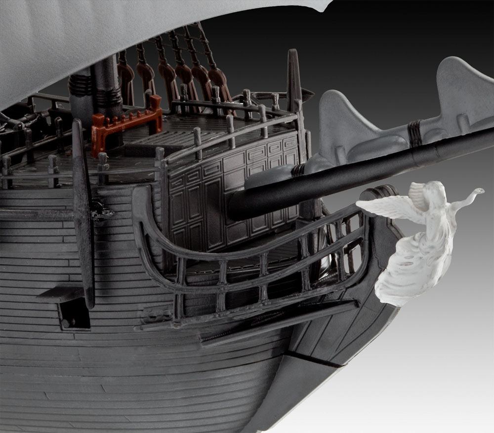 Pirates of the Caribbean Salazars Rache Easy-Click Modellbausatz 1/150 Black Pearl 26 cm
