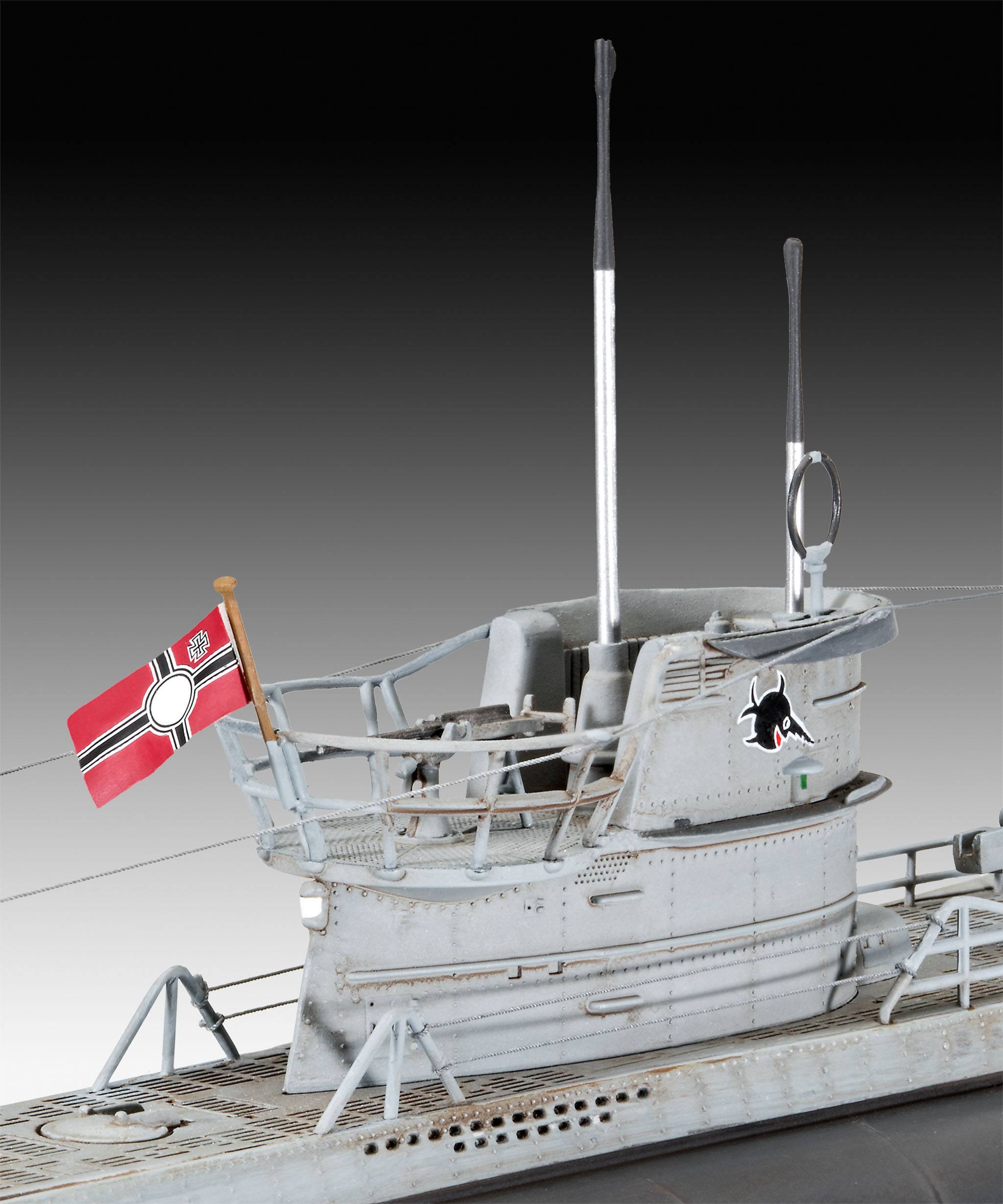 Das Boot Modellbausatz Geschenk-Set 1/144 U-Boot U96 Typ VII C 40th Anniversary 46 cm