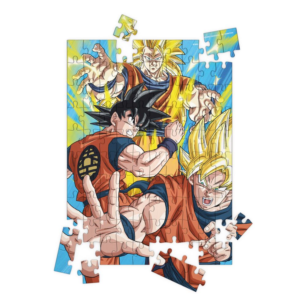 Dragon Ball Z Puzzle mit 3D-Effekt Goku Saiyan (100 Teile)