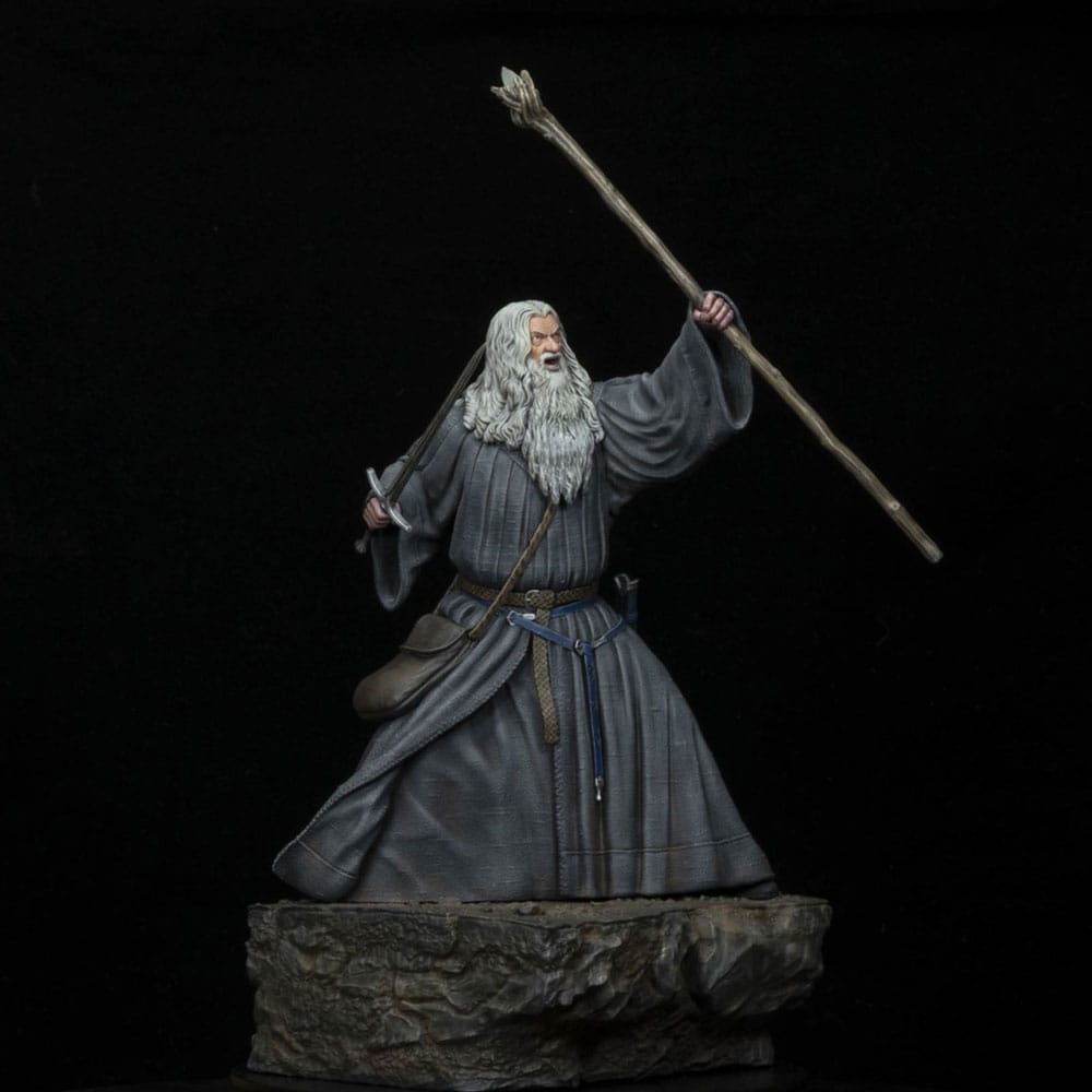 Herr der Ringe Flasche PVC Figur Gandalf in Moria 18 cm