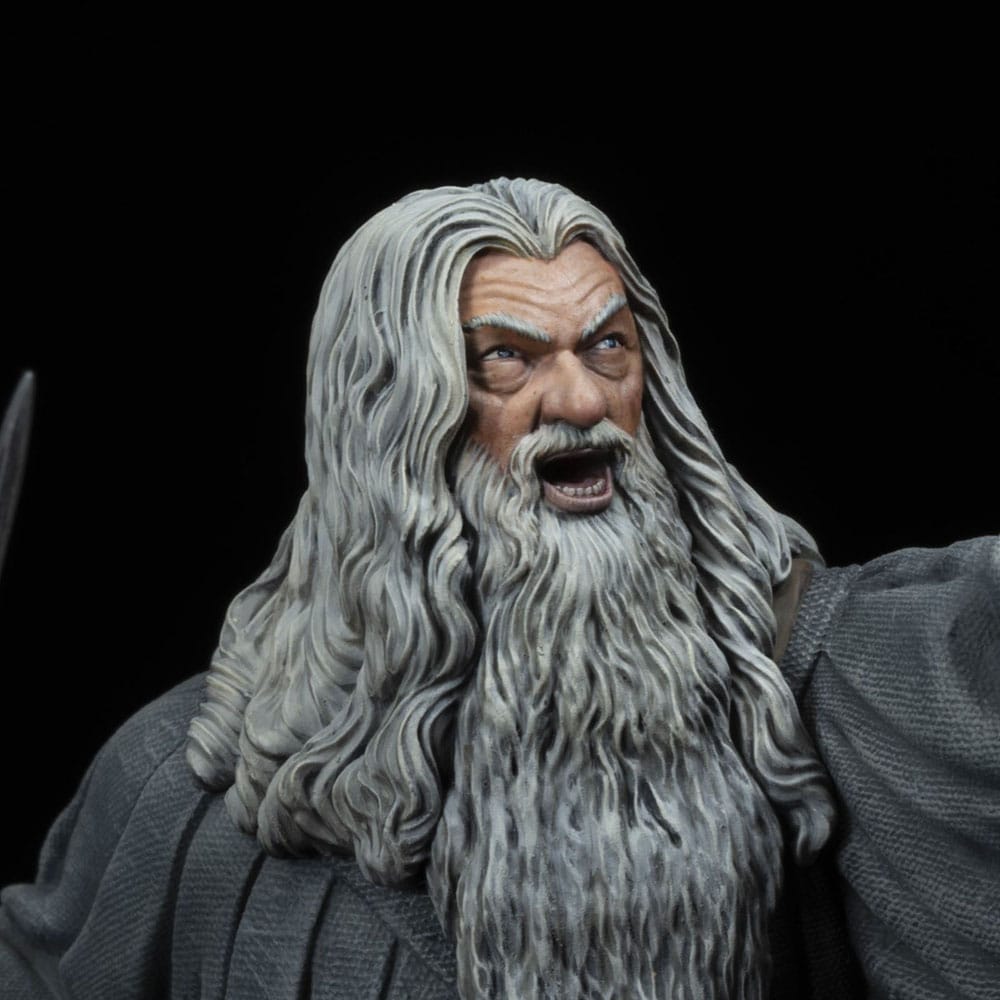 Herr der Ringe Flasche PVC Figur Gandalf in Moria 18 cm