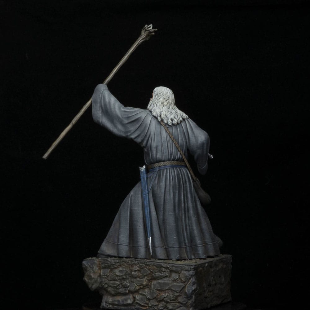 Herr der Ringe Flasche PVC Figur Gandalf in Moria 18 cm