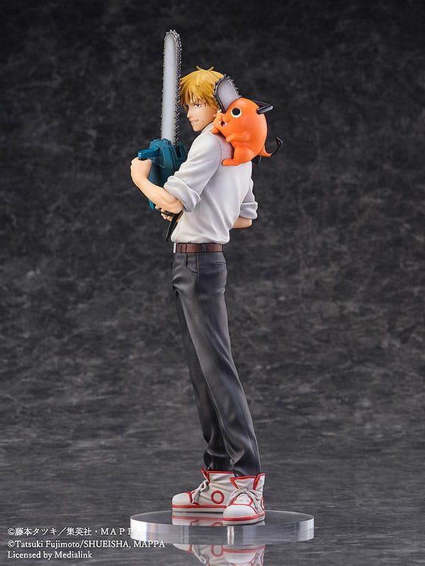 Chainsaw Man Luminasta PVC Statue 1/7 Denji & Pochita 24 cm