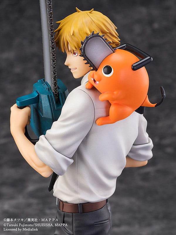 Chainsaw Man Luminasta PVC Statue 1/7 Denji & Pochita 24 cm