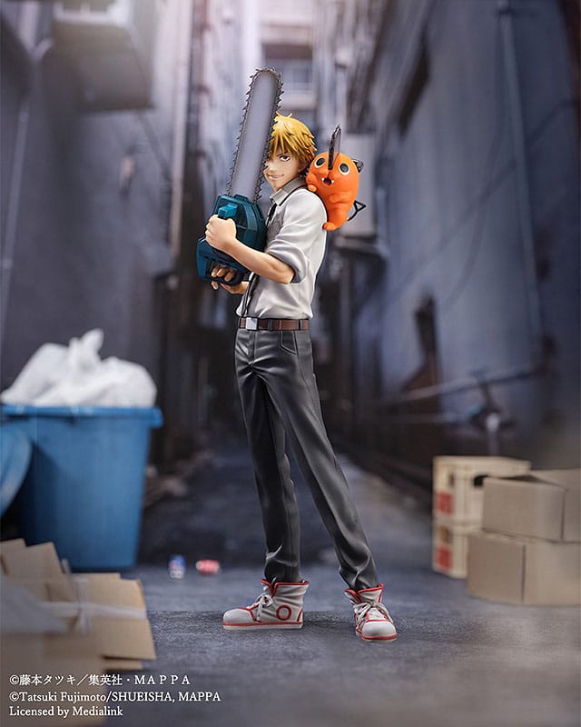 Chainsaw Man Luminasta PVC Statue 1/7 Denji & Pochita 24 cm