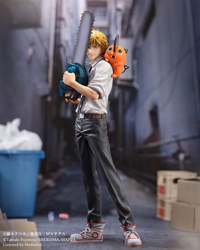 Chainsaw Man Luminasta PVC Statue 1/7 Denji & Pochita 24 cm