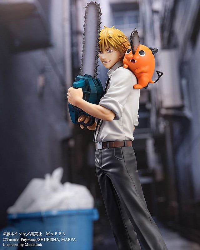 Chainsaw Man Luminasta PVC Statue 1/7 Denji & Pochita 24 cm