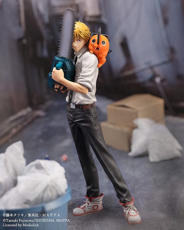 Chainsaw Man Luminasta PVC Statue 1/7 Denji & Pochita 24 cm