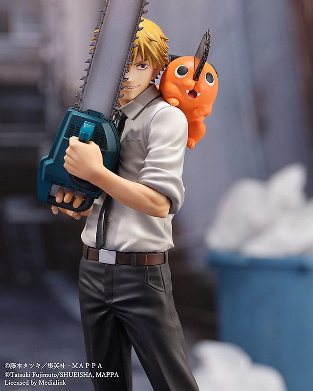 Chainsaw Man Luminasta PVC Statue 1/7 Denji & Pochita 24 cm