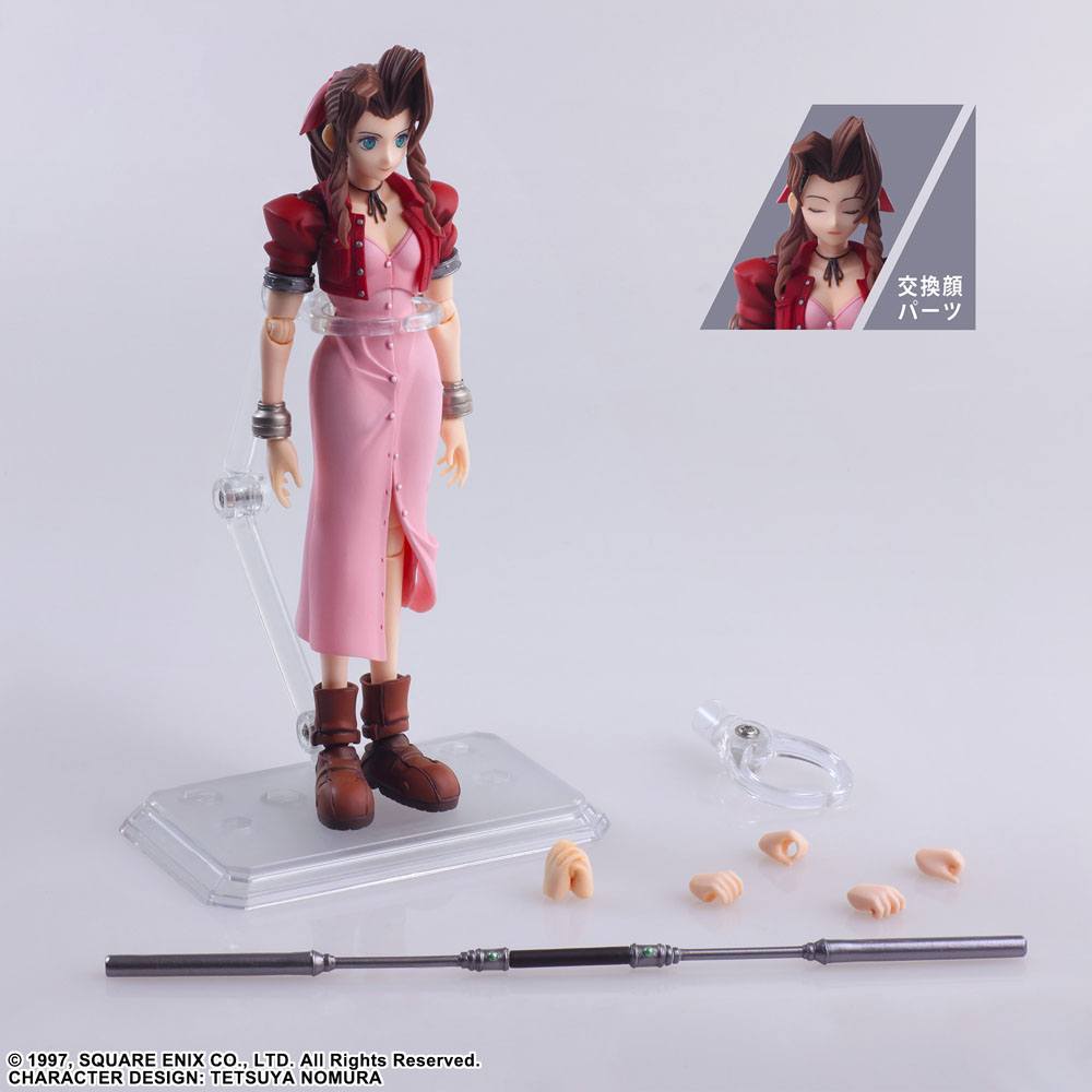 Final Fantasy VII Bring Arts Actionfigur Aerith Gainsborough 14 cm