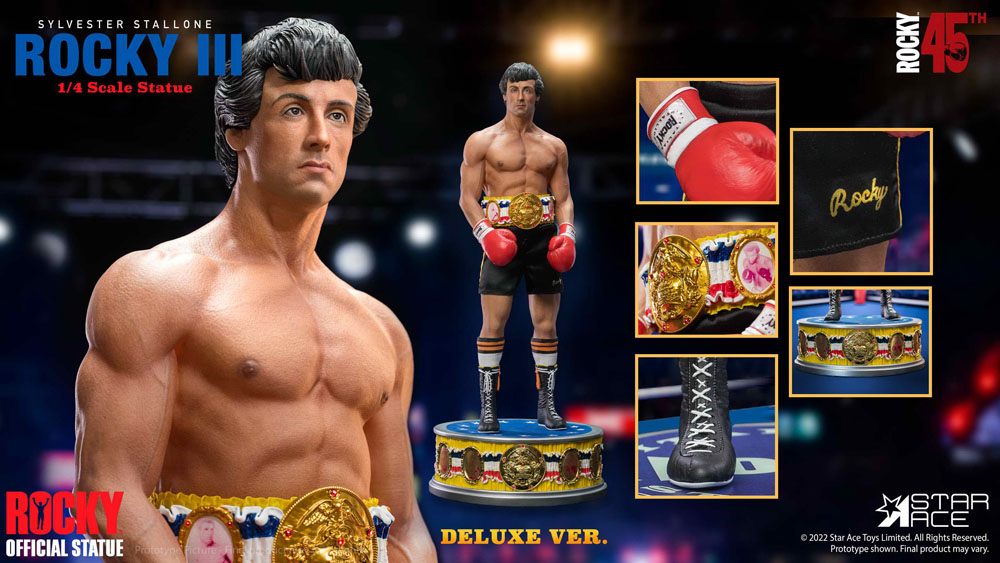 Rocky III Statue 1/4 Rocky Balboa Deluxe Ver. 46 cm