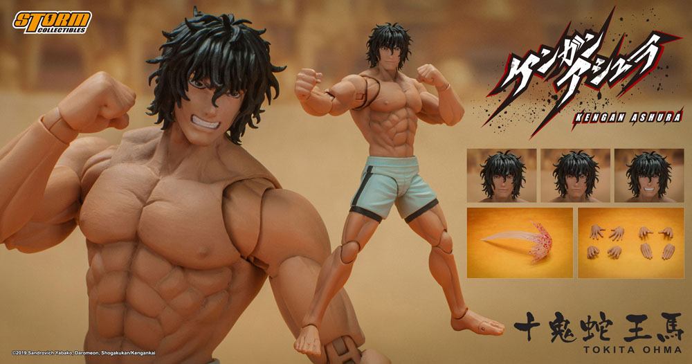 Kengan Ashura Actionfigur 1/12 Tokita Ohma 18 cm