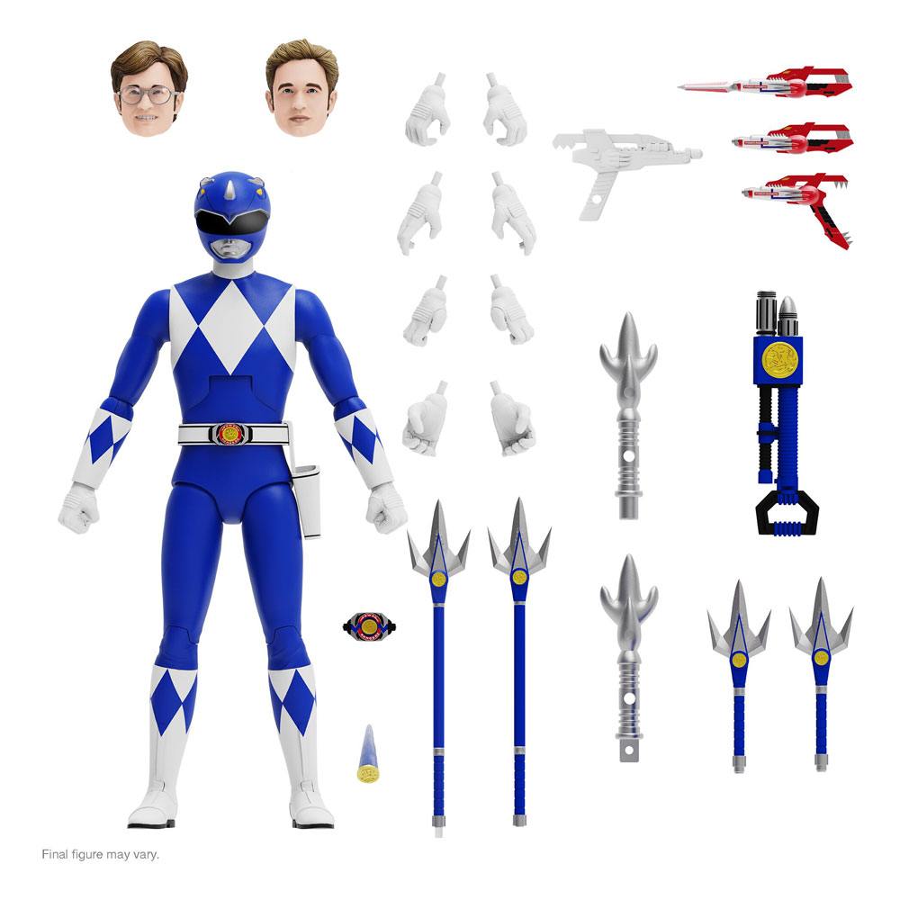 Mighty Morphin Power Rangers Ultimates Actionfigur Blue Ranger 18 cm