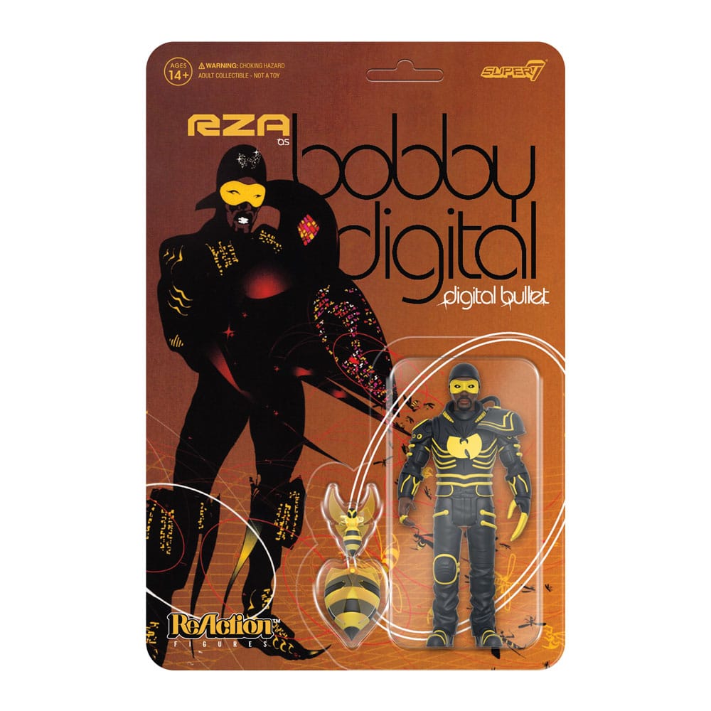 Bobby Digital ReAction Actionfigur RZA Digital Bullet 10 cm