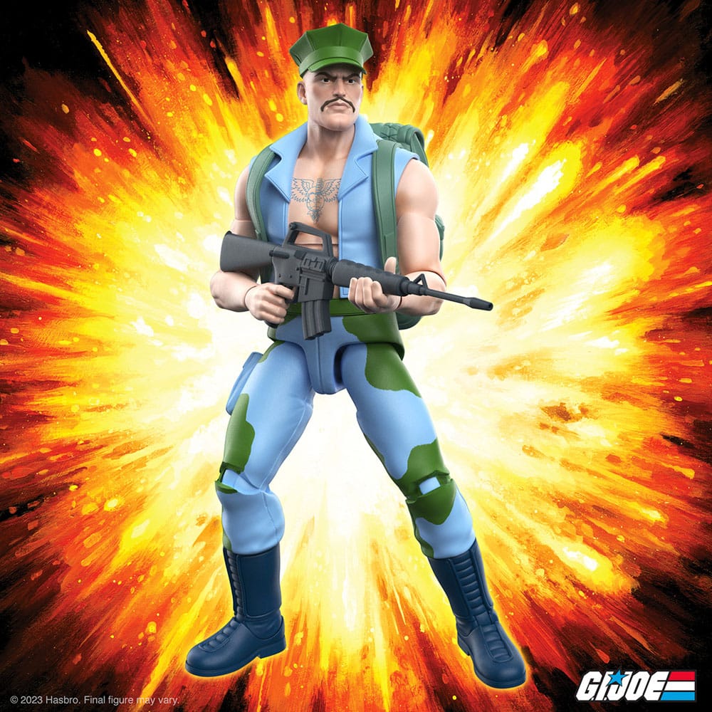 G.I. Joe Ultimates Actionfigur Gung-Ho 18 cm