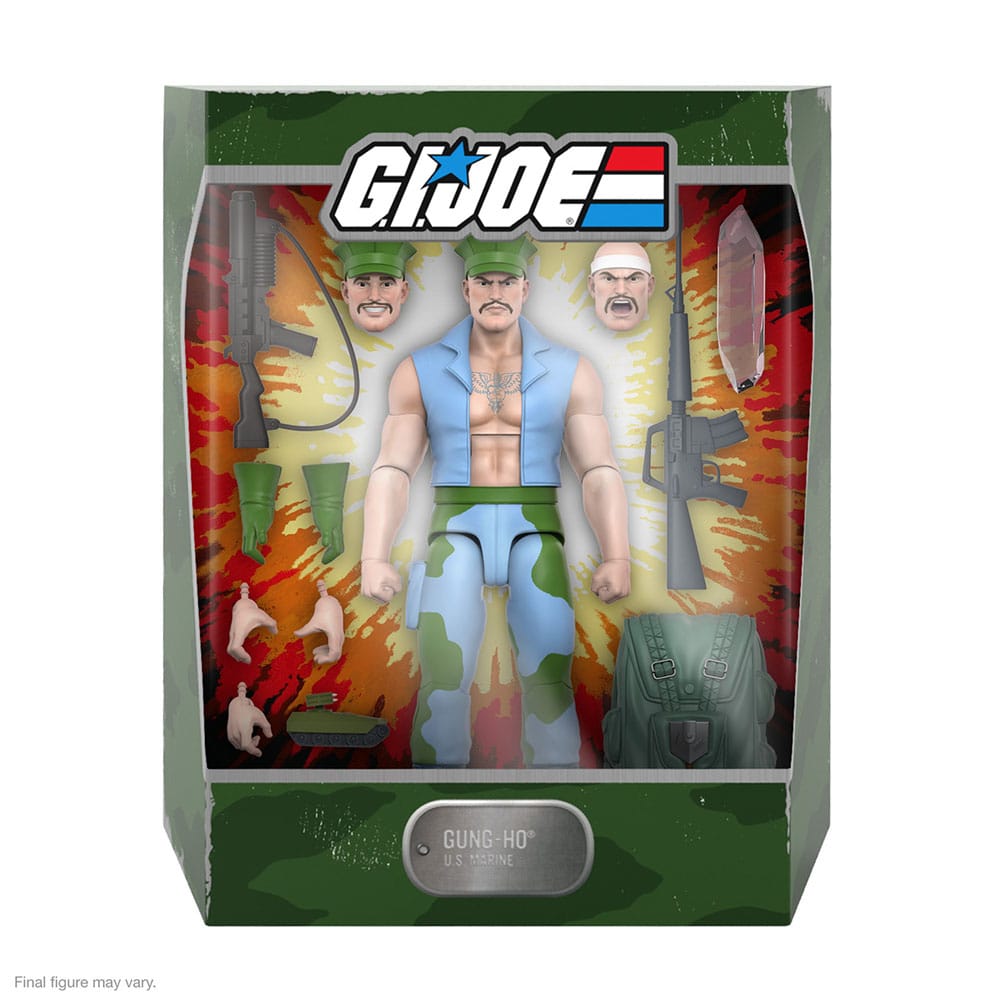 G.I. Joe Ultimates Actionfigur Gung-Ho 18 cm