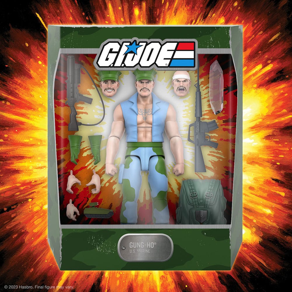 G.I. Joe Ultimates Actionfigur Gung-Ho 18 cm