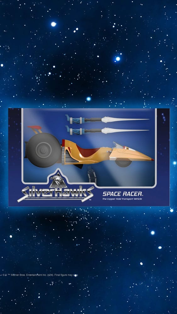 SilverHawks Ultimates Fahrzeug Wave 5 Space Racer 18 cm