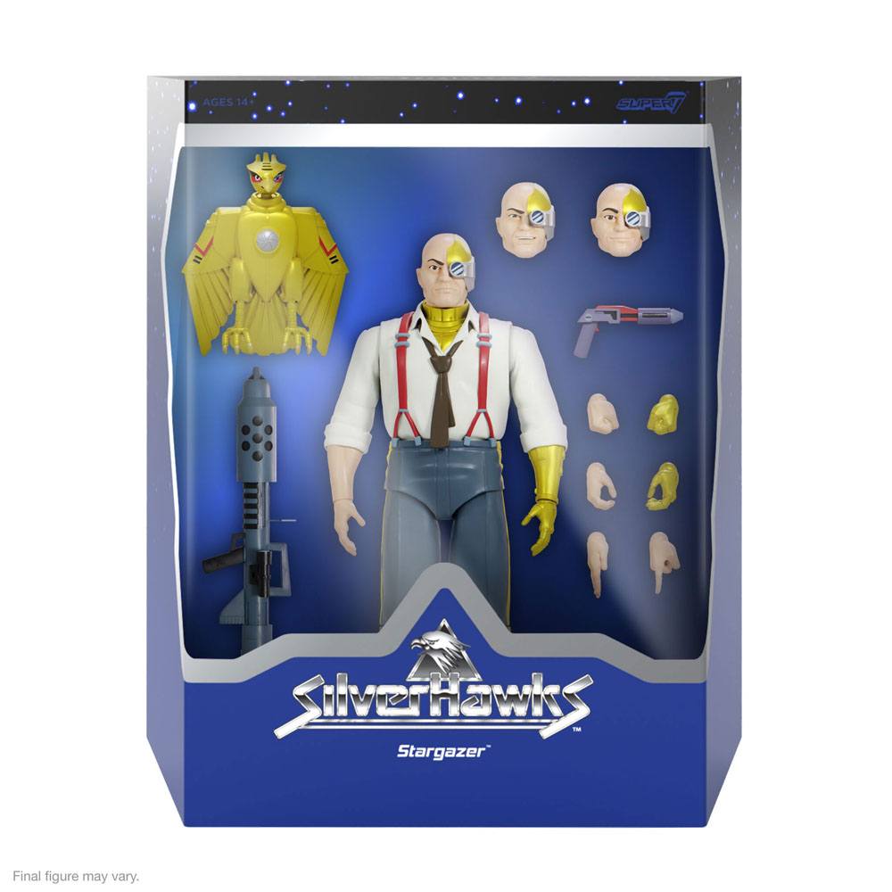 SilverHawks Ultimates Actionfigur Commander Stargazer 18 cm