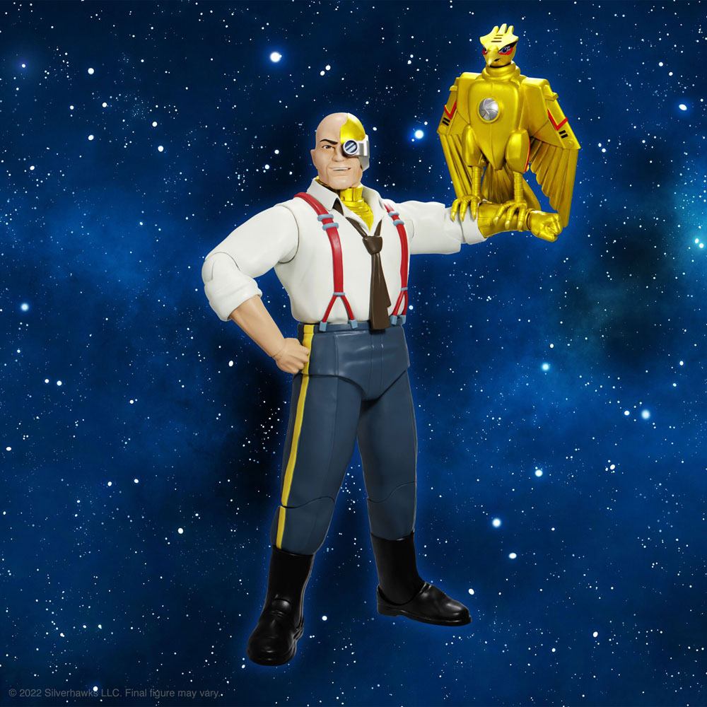 SilverHawks Ultimates Actionfigur Commander Stargazer 18 cm