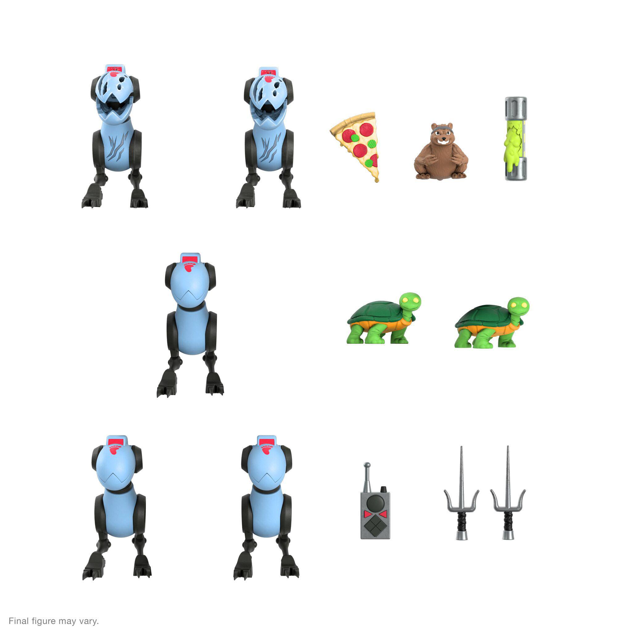 Teenage Mutant Ninja Turtles Ultimates Actionfiguren 5er-Pack Mousers 8 cm