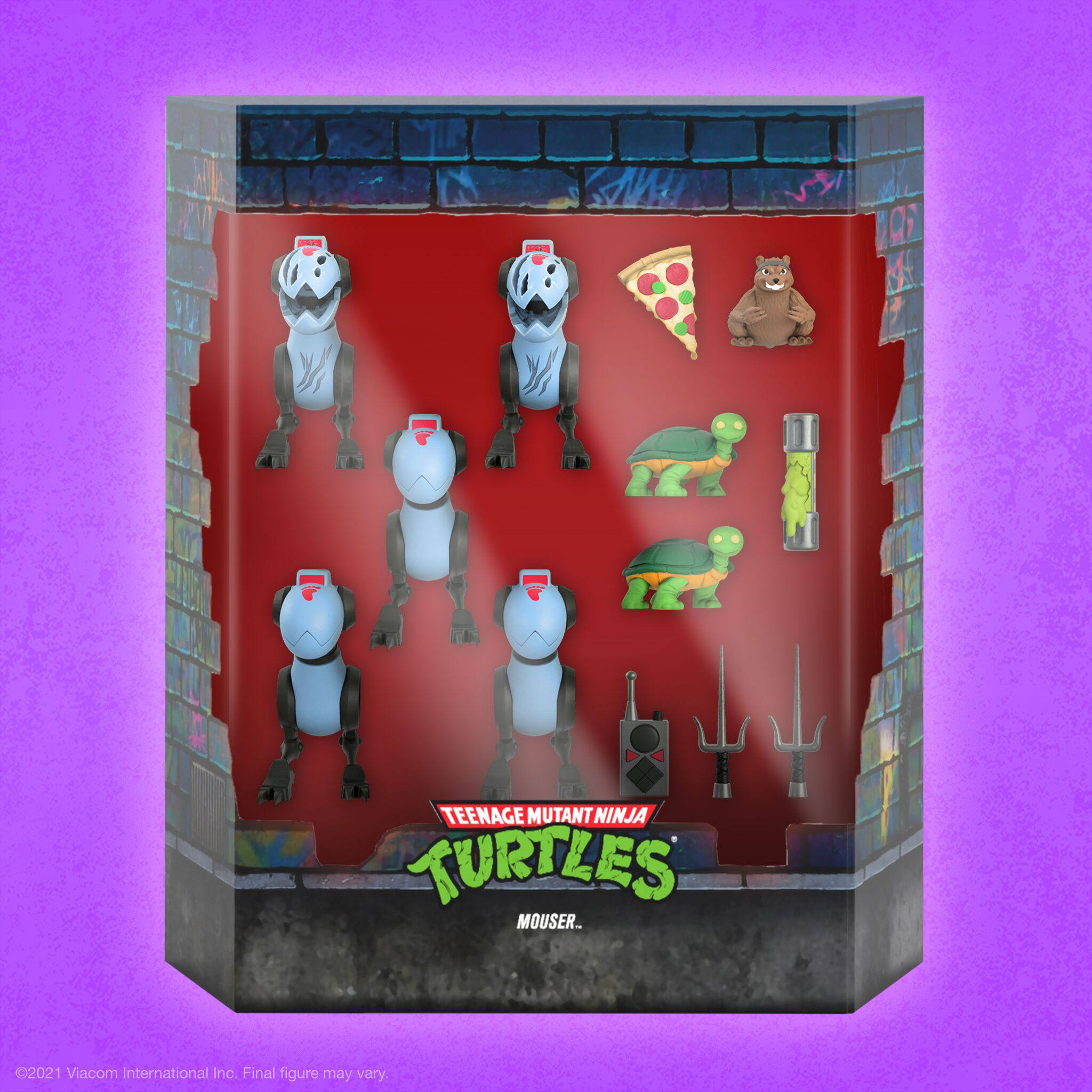 Teenage Mutant Ninja Turtles Ultimates Actionfiguren 5er-Pack Mousers 8 cm