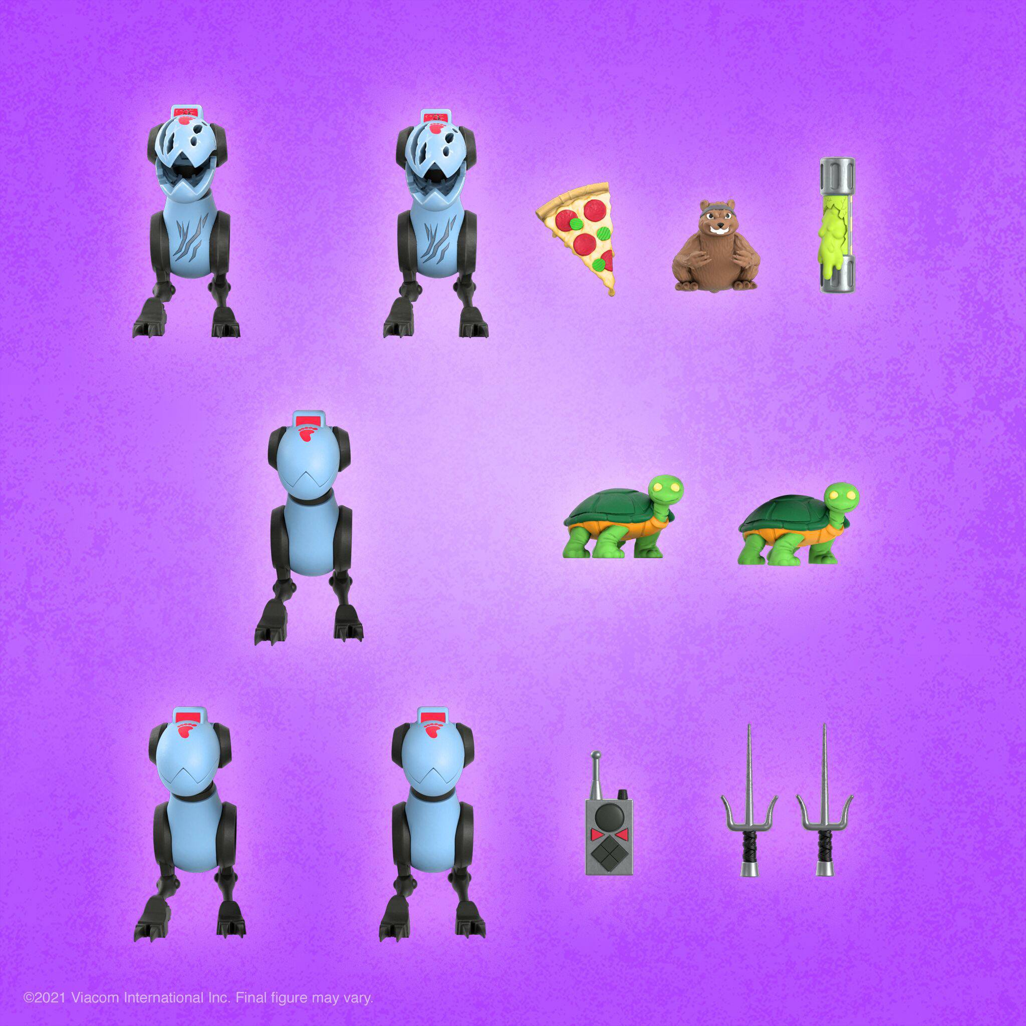 Teenage Mutant Ninja Turtles Ultimates Actionfiguren 5er-Pack Mousers 8 cm