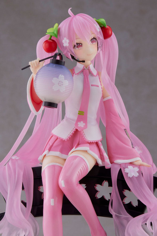 Sakura Miku AMP+ PVC Statue Sakura Lantern Ver. 20 cm