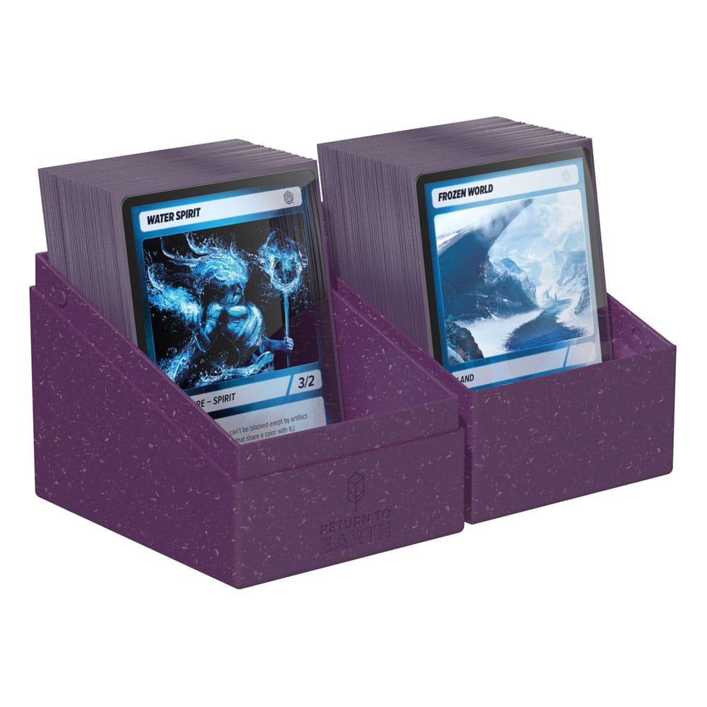 Ultimate Guard Return To Earth Boulder Deck Case 133+ Standardgröße Violett