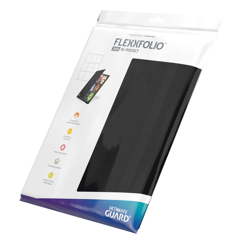 Ultimate Guard Flexxfolio 360 - 18-Pocket Schwarz