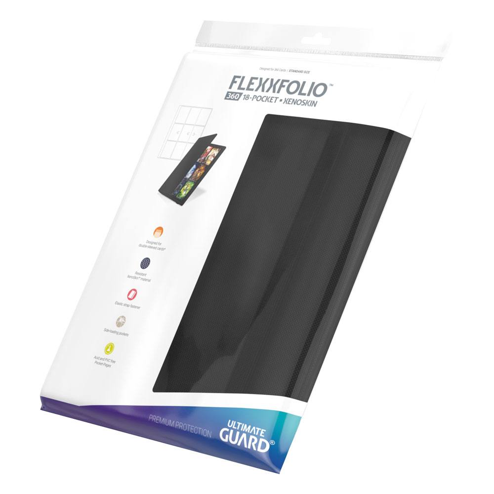 Ultimate Guard Flexxfolio 360 - 18-Pocket XenoSkin Schwarz