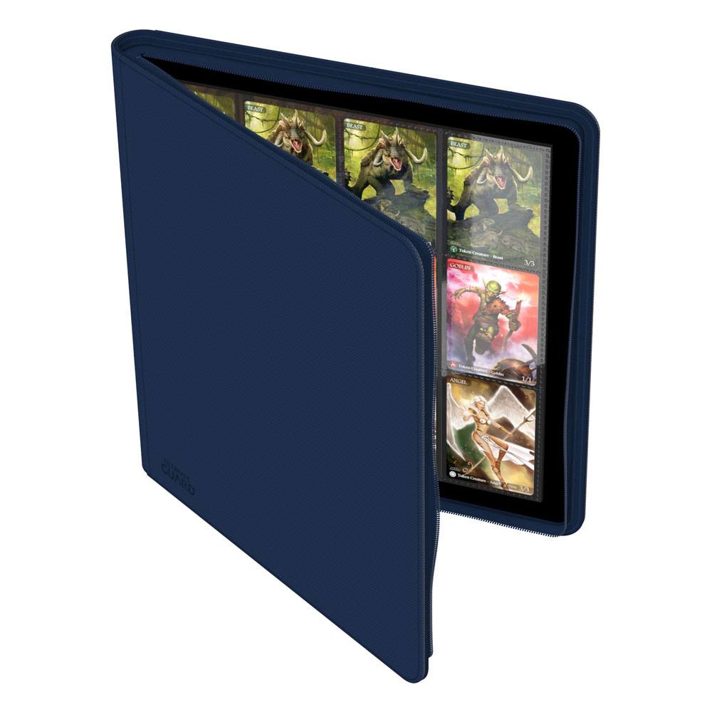 Ultimate Guard Zipfolio 480 - 24-Pocket XenoSkin (Quadrow) - Blau
