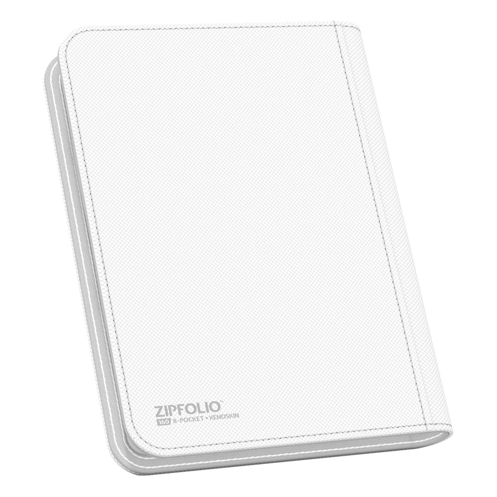 Ultimate Guard Zipfolio 160 - 8-Pocket XenoSkin Weiß