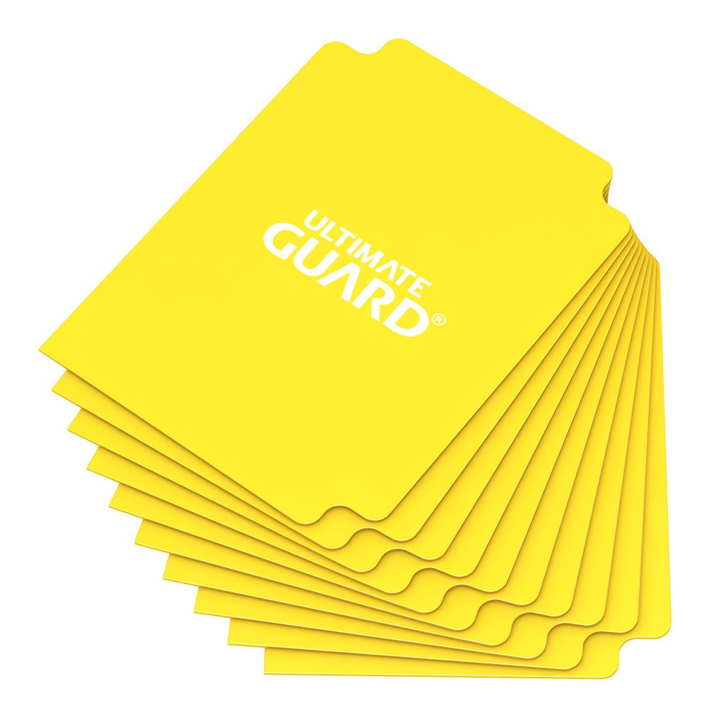 Ultimate Guard Kartentrenner Standardgröße Gelb (10)