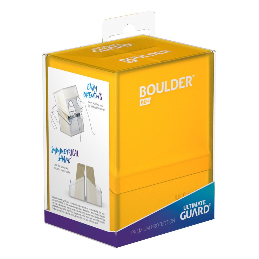Ultimate Guard Boulder Deck Case 80+ Standardgröße Bernstein
