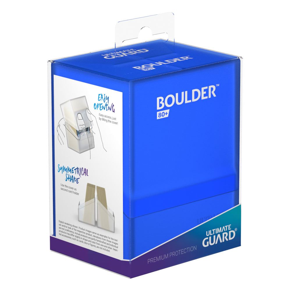 Ultimate Guard Boulder Deck Case 80+ Standardgröße Sapphire