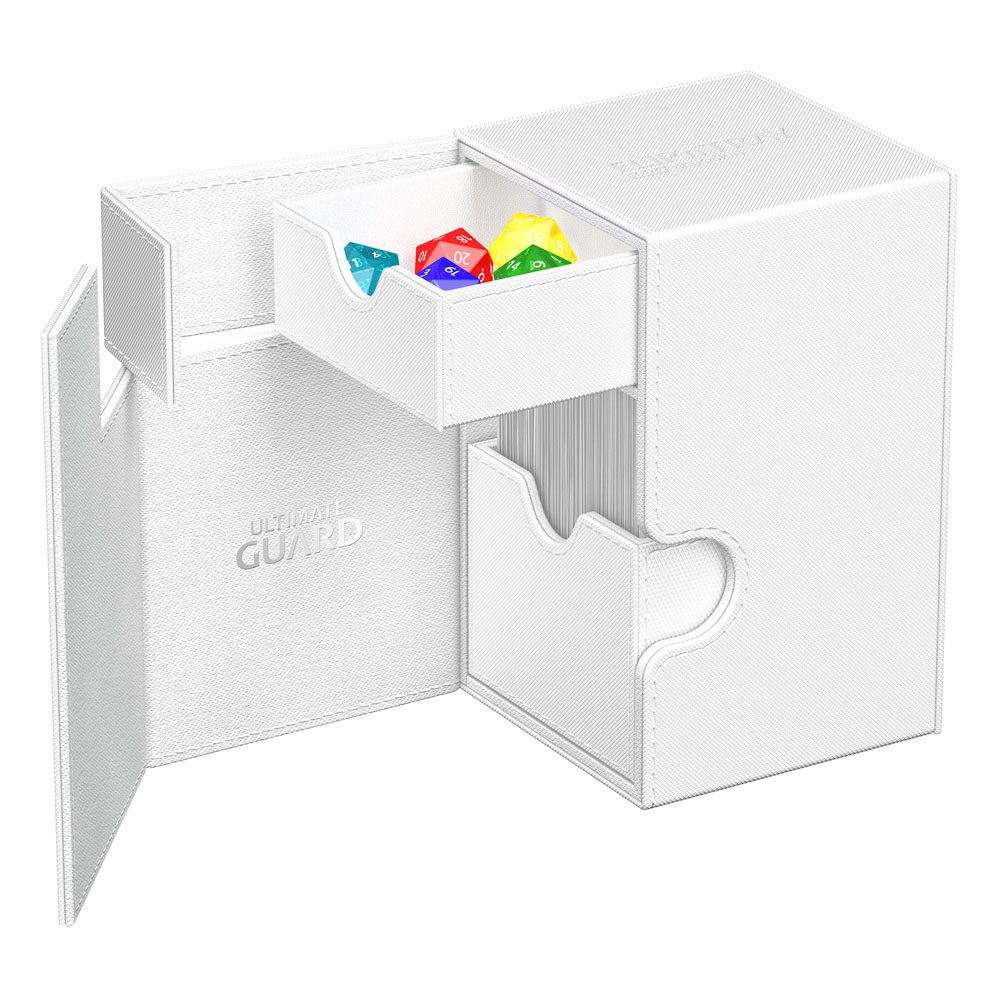 Ultimate Guard Flip`n`Tray 100+ XenoSkin Monocolor Weiß