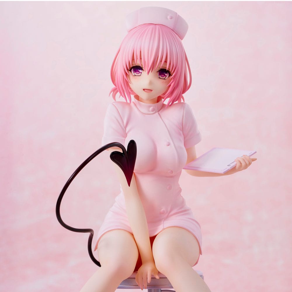 To Love-Ru Darkness Statue PVC Momo Belia Deviluke Nurse Cos 22 cm